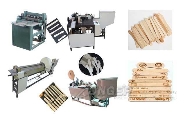 Ice Cream Wood Sticks Production Line|Popsicle Sticks Making Machine