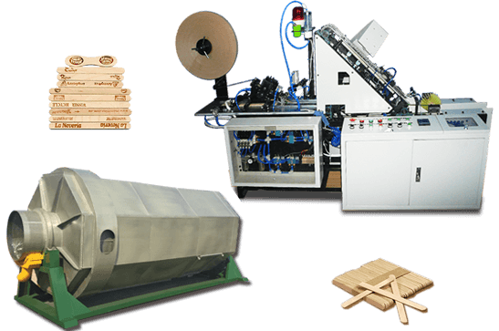 Ice Cream Wood Sticks Machine
