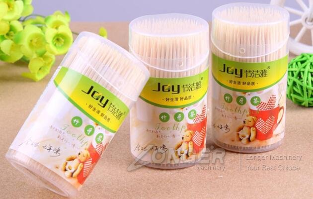 automatic bamboo toothpick making machine