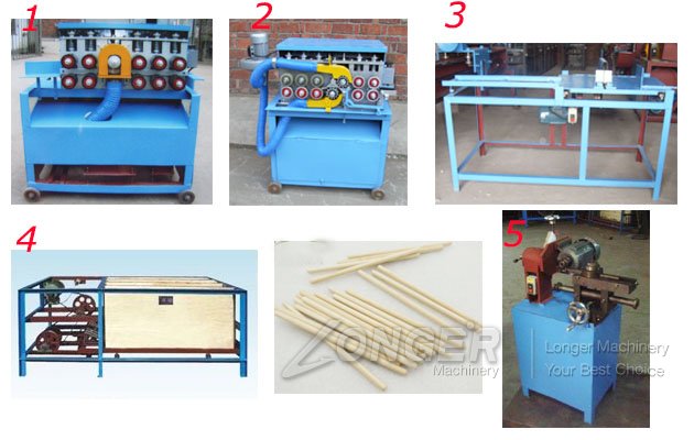 Round ice cream wood stick machine