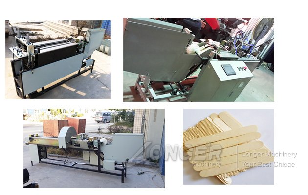 wood ice cream stick machine