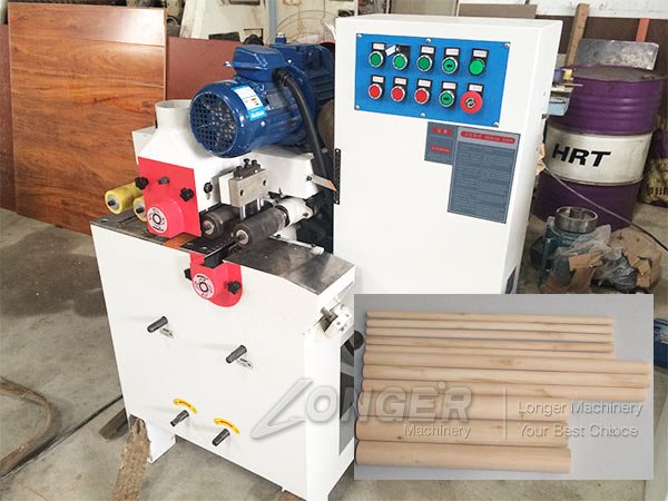 wood rod rounding machine