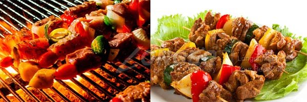 bbq skewer making machine