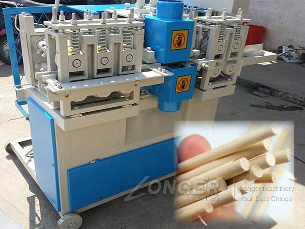 machine that cuts round wood sticks