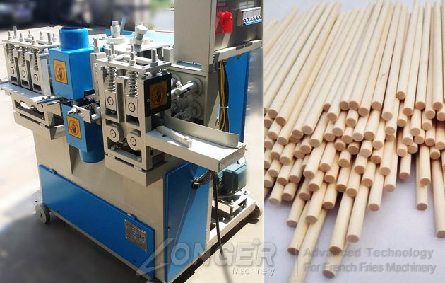 Wood Broom Handle Machine
